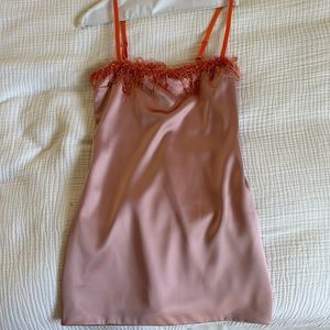 Danielle Guizo Beaded Mini Dress